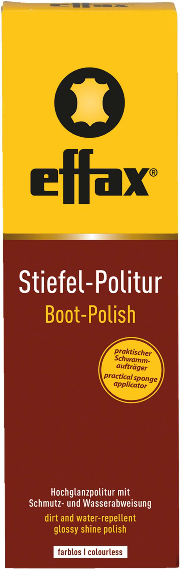 Effax Stiefel-Politur 75 ml, farblos